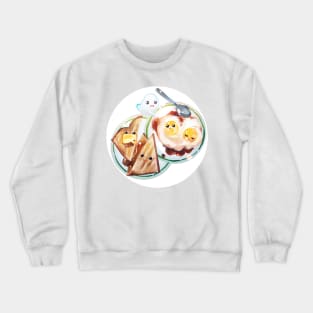 Bread and eggs Crewneck Sweatshirt